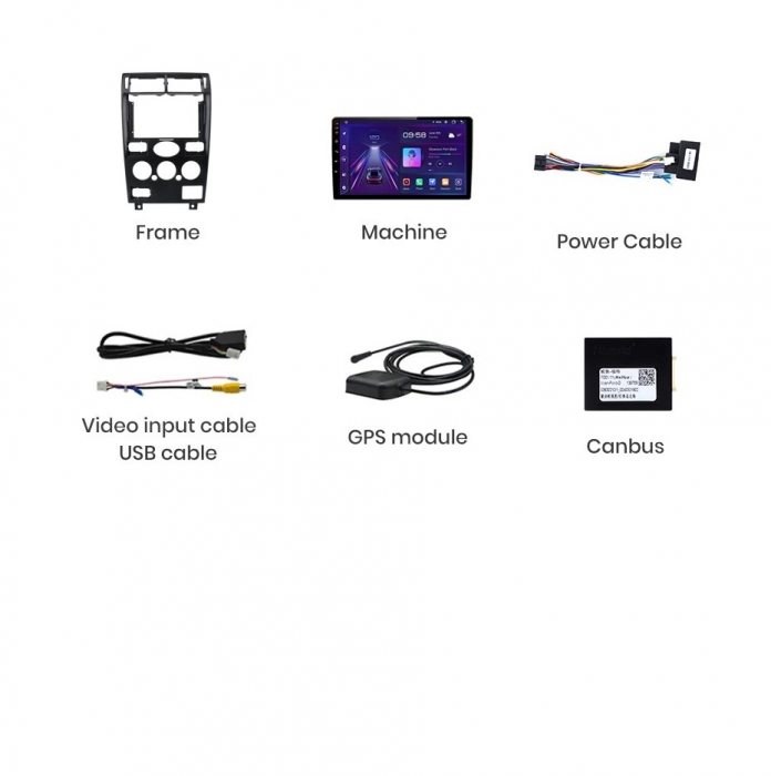 Navigatie Ford Mondeo 3 (2000-2003), Android, Ecran 9 inch, 2GB RAM 32GB [7]
