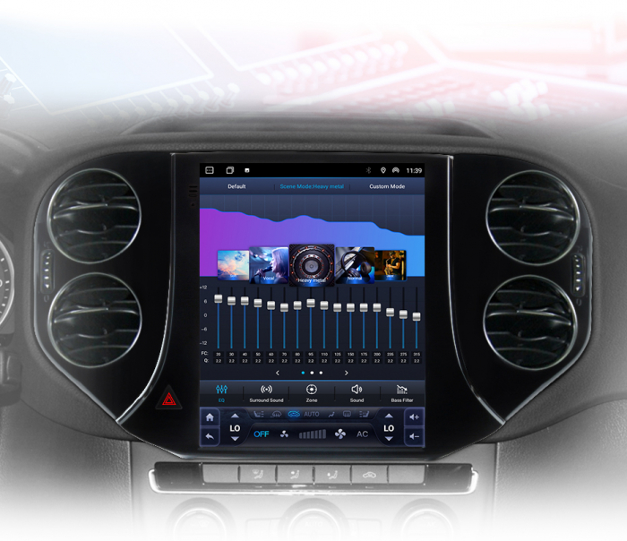 Navigatie Volkswagen Tiguan (2007-2016),Ecran Tesla 9.7 inch,  Android, 6GB RAM 128GB, carplay / android auto, waze [8]