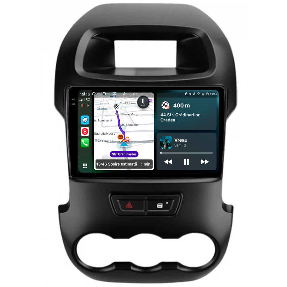 Navigatie Ford Ranger (2011-2016), Android, Ecran 9 inch, 8GB RAM 256GB, 8-core [1]