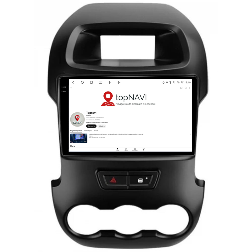 Navigatie Ford Ranger (2011-2016), Android, Ecran 9 inch, 8GB RAM 256GB, 8-core [2]