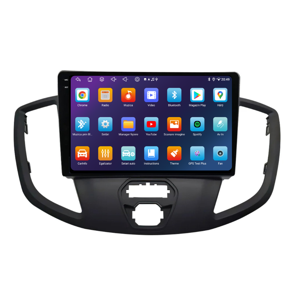 Navigatie Ford Transit (2014-2020), Android, Ecran 9 inch, 4GB RAM 64GB, 8-core [3]