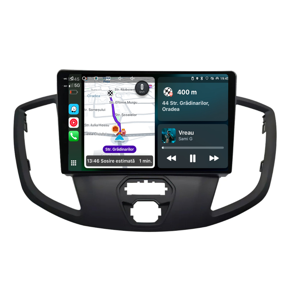 Navigatie Ford Transit (2014-2020), Android, Ecran 9 inch, 6GB RAM 128GB, 8-core [2]