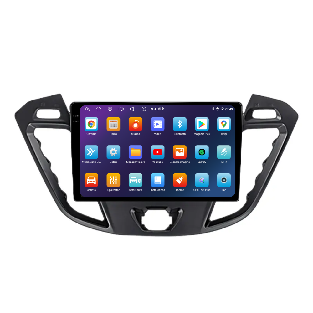 Navigatie Ford Transit Custom (2013-2020), Android, Ecran 9 inch, 6GB RAM 128GB, 8-core [5]