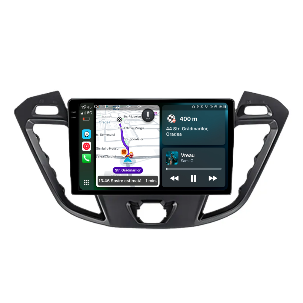 Navigatie Ford Transit Custom (2013-2020), Android, Ecran 9 inch, 6GB RAM 128GB, 8-core [2]