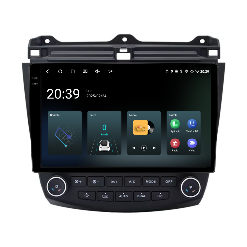 Navigatie Honda Accord (2003-2008), Ecran 10 inch, 4GB RAM 64GB, 4-core [6]