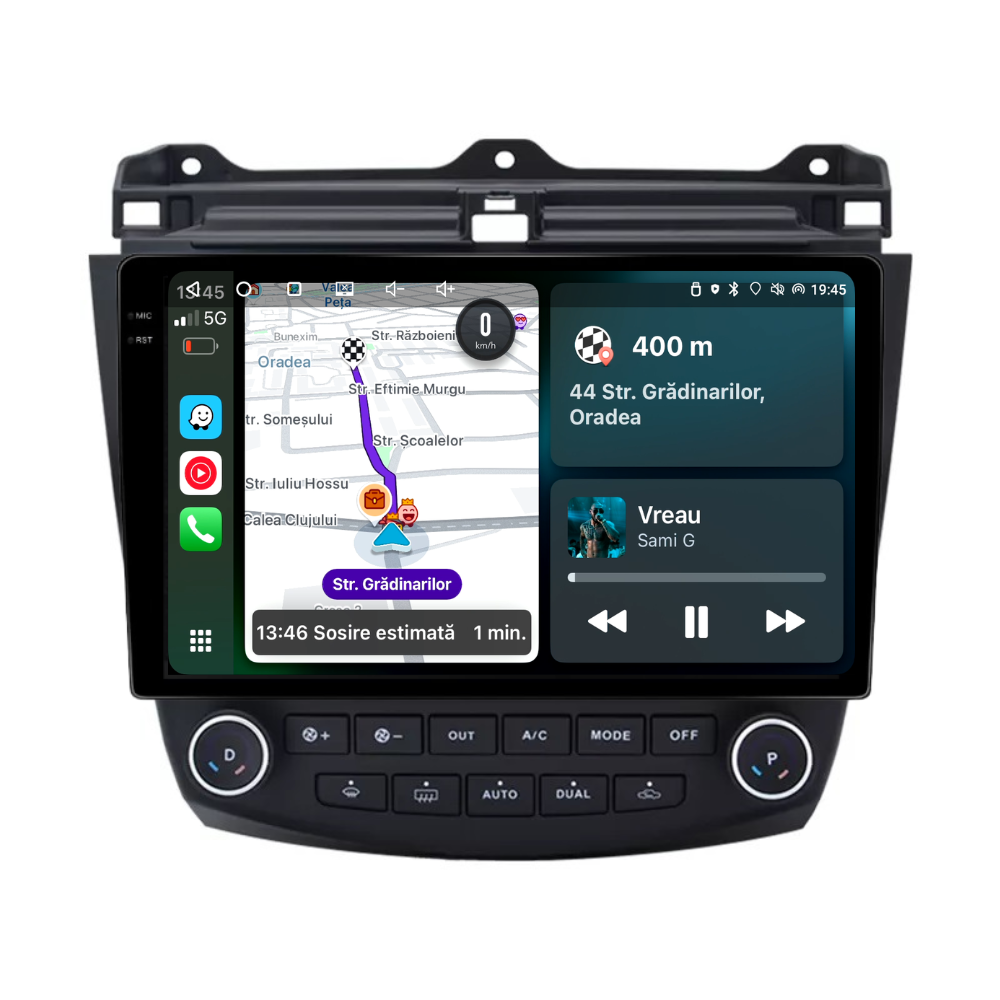 Navigatie Honda Accord (2003-2008), Ecran 10 inch, 4GB RAM 64GB, 4-core [1]