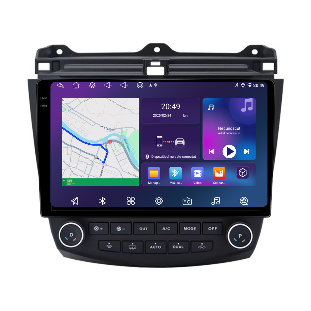Navigatie Honda Accord (2003-2008), Ecran 10 inch, 4GB RAM 64GB, 8-core [6]