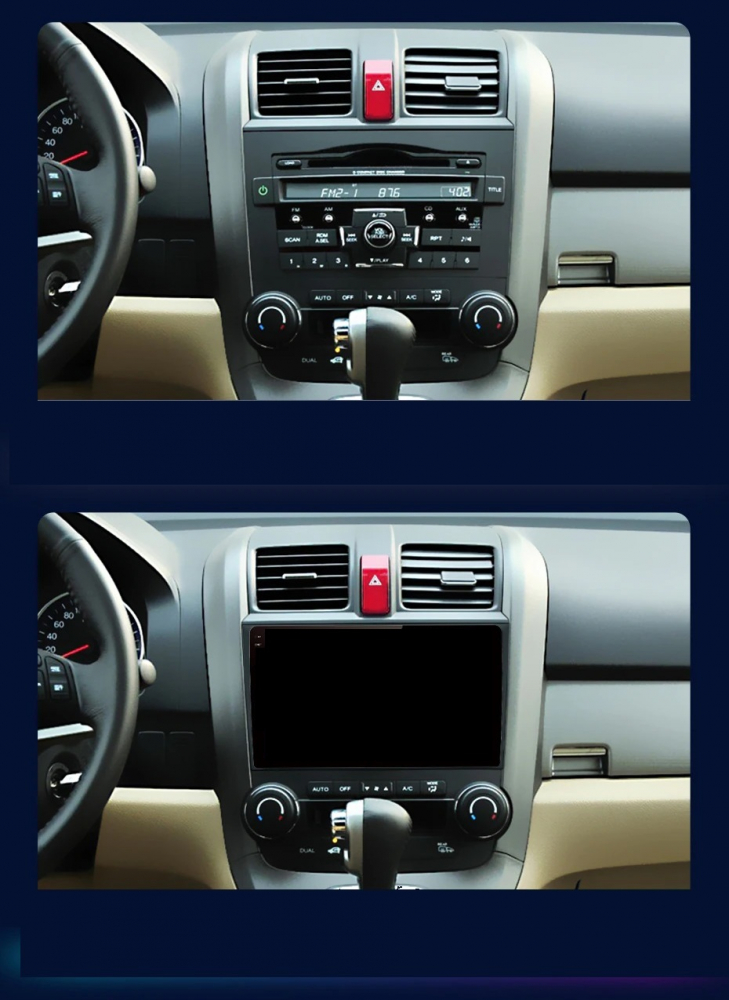 Navigatie Honda CRV (2008-2011), Ecran 9 inch, 4GB RAM 64GB, 8-core [3]