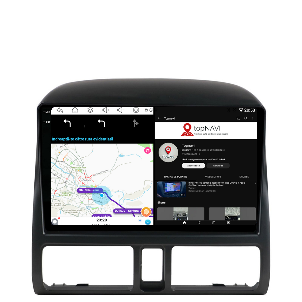 Navigatie Honda CRV (2002-2006), Ecran 9 inch, 4GB RAM 64GB, 8-core [4]