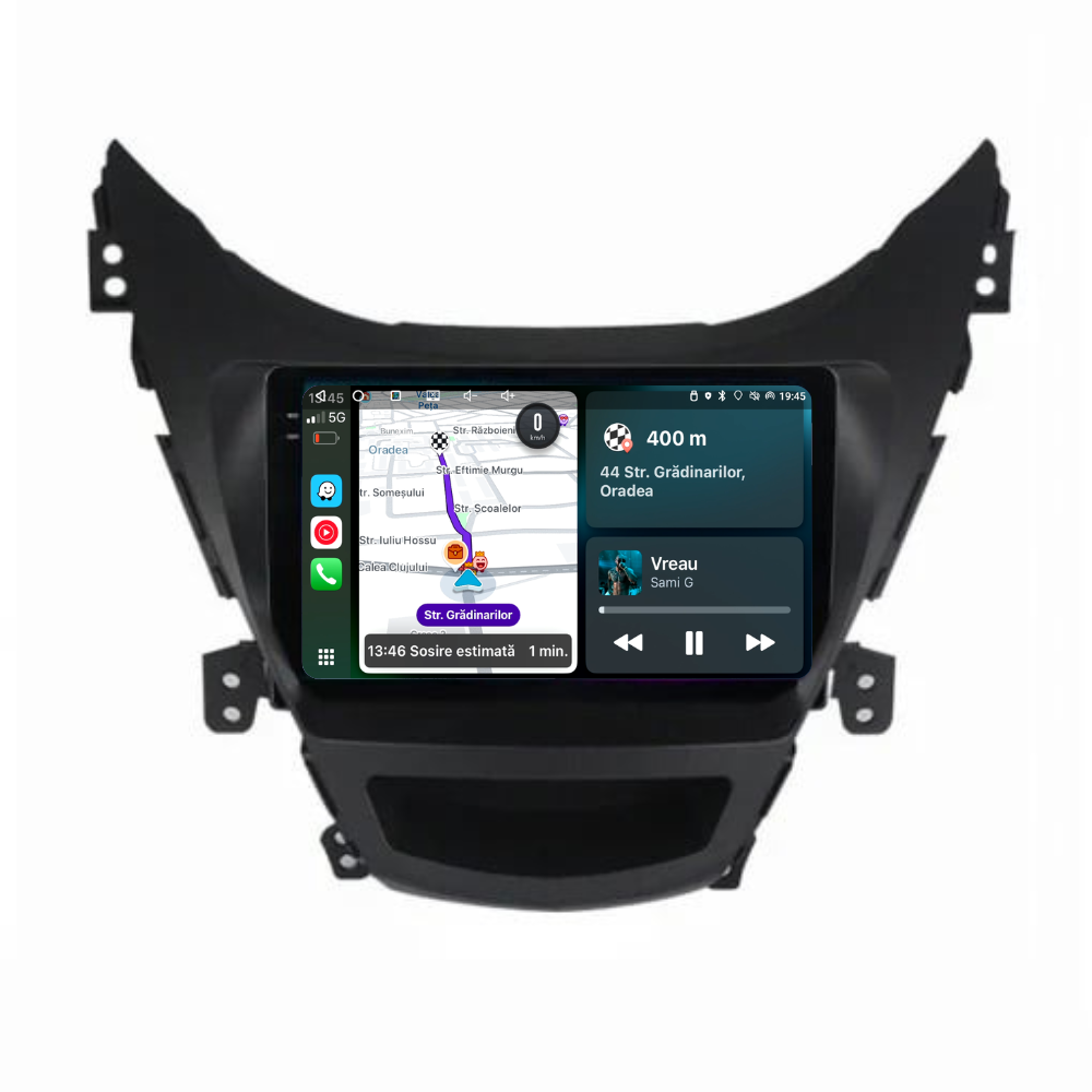 Navigatie Hyundai Elantra (2010-2016), Ecran 9 inch, 8GB RAM 256GB, 8-core [1]