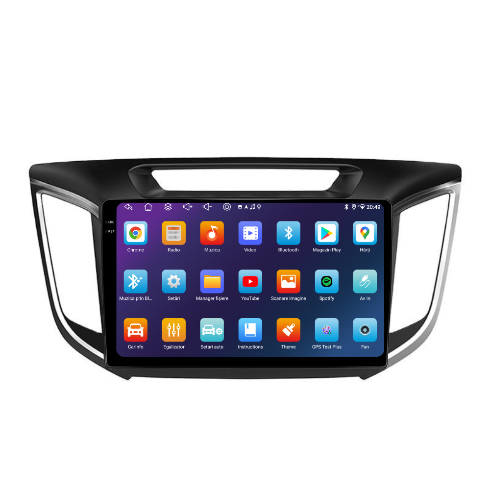 Navigatie Hyundai ix25 (2015-2019), Ecran 9 inch, 4GB RAM 64GB, 8-core [4]