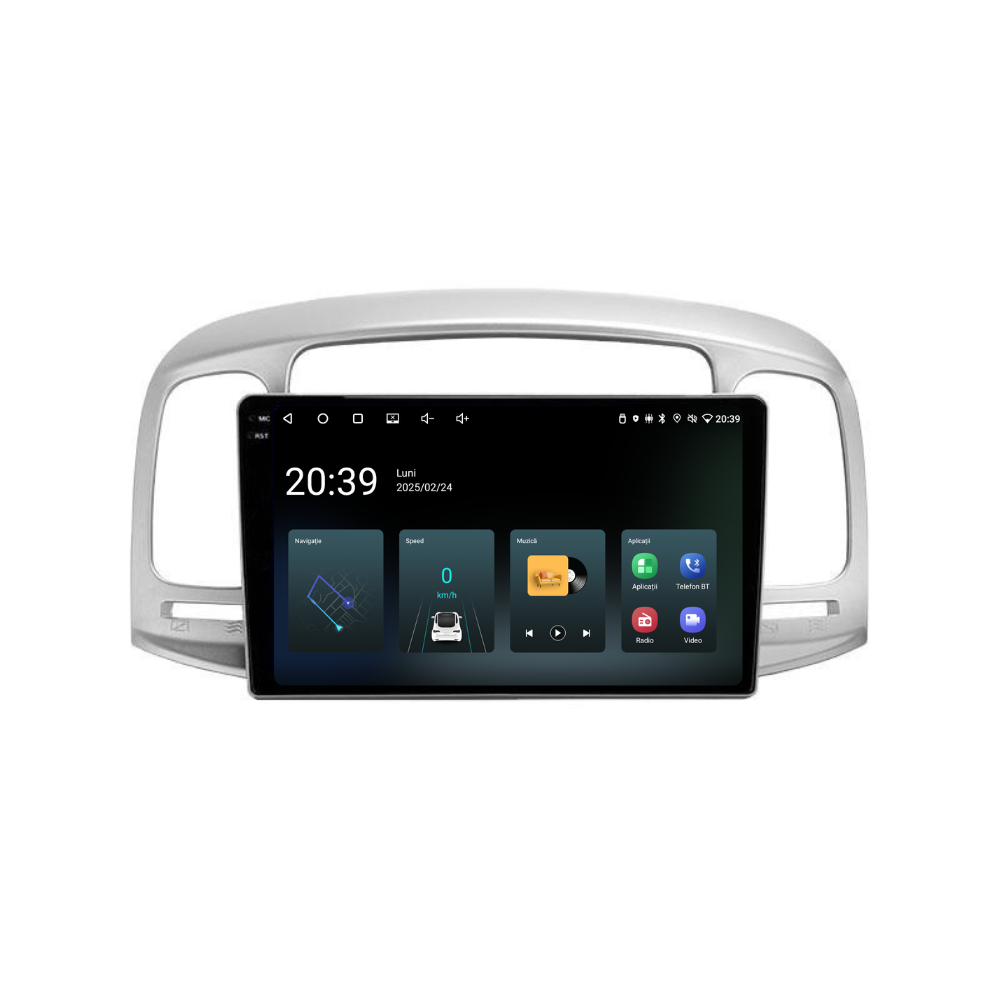 Navigatie Hyundai Accent (2007-2012), Ecran 9 inch, 4GB RAM 64GB, 4-core [4]
