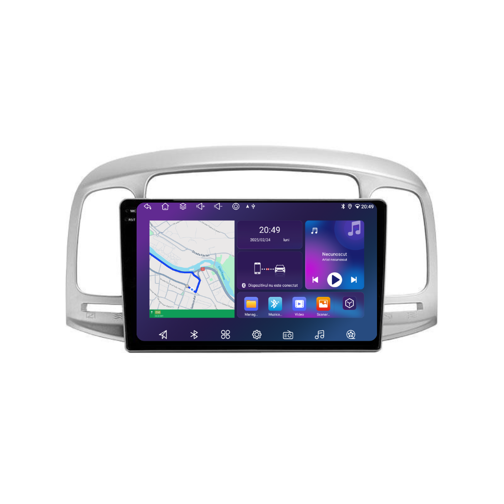 Navigatie Hyundai Accent (2007-2012), Ecran 9 inch, 4GB RAM 64GB, 8-core [5]