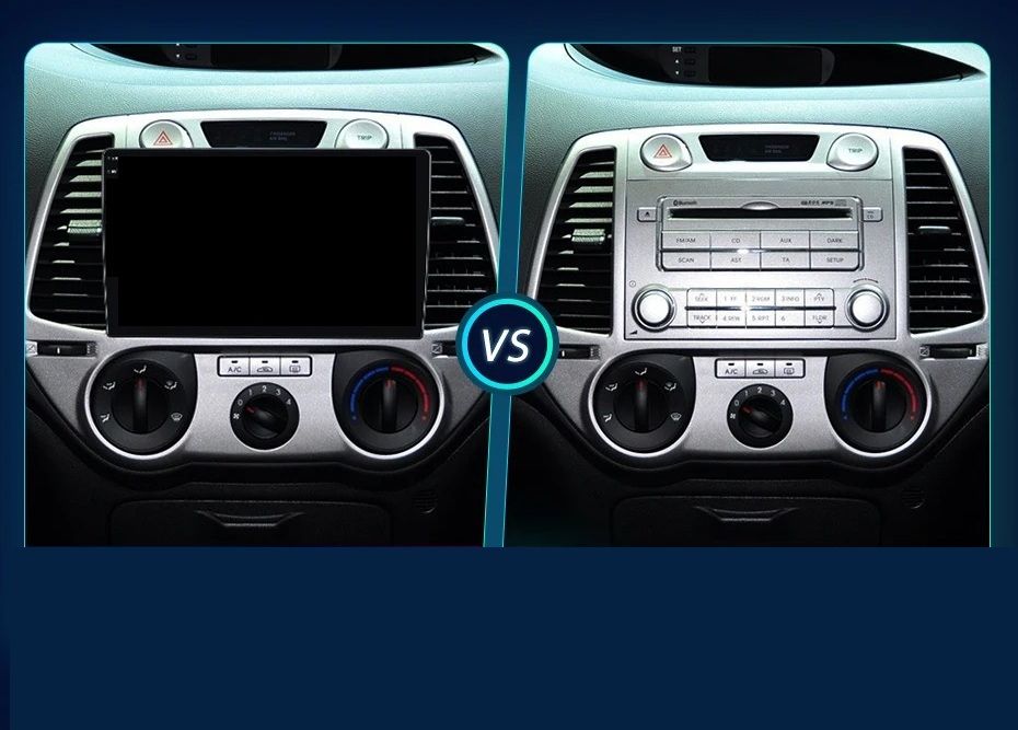 Navigatie Hyundai I20 (2008-2014), Ecran 9 inch, 4GB RAM 64GB, 8-core [6]