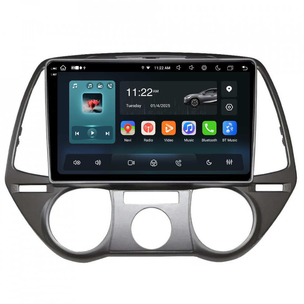 Navigatie Hyundai I20 (2008-2014), Ecran 9 inch, 8GB RAM 256GB, 8-core [4]