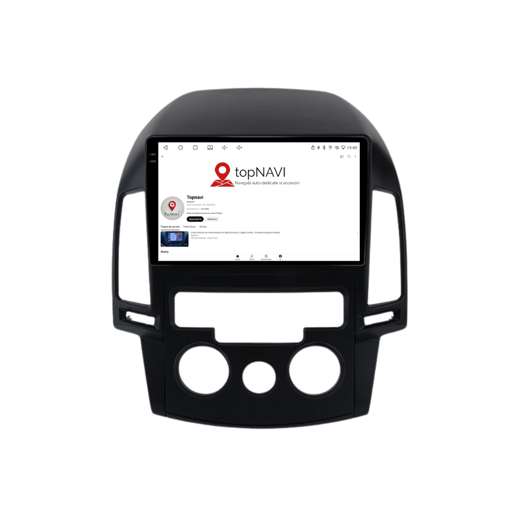 Navigatie Hyundai i30 (2007-2012), Ecran 9 inch, 8GB 256GB, 8-core, clima manuala [2]