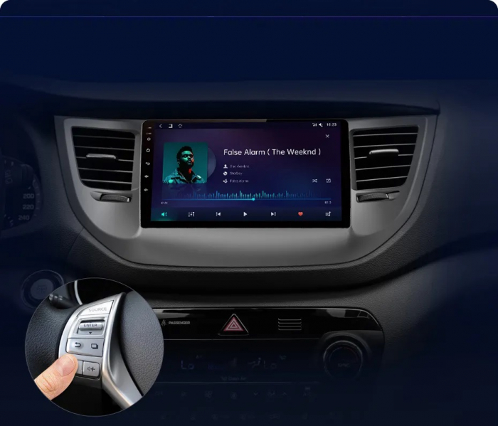 Navigatie Hyundai Tucson (2015-2018), Ecran 9 inch, 1GB RAM 32GB [4]