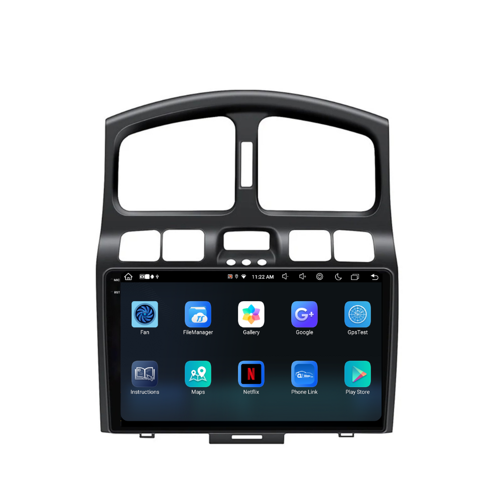 Navigatie Hyundai Santa Fe (2000-2006), Ecran 9 inch, 8GB 256GB, 8-core [6]