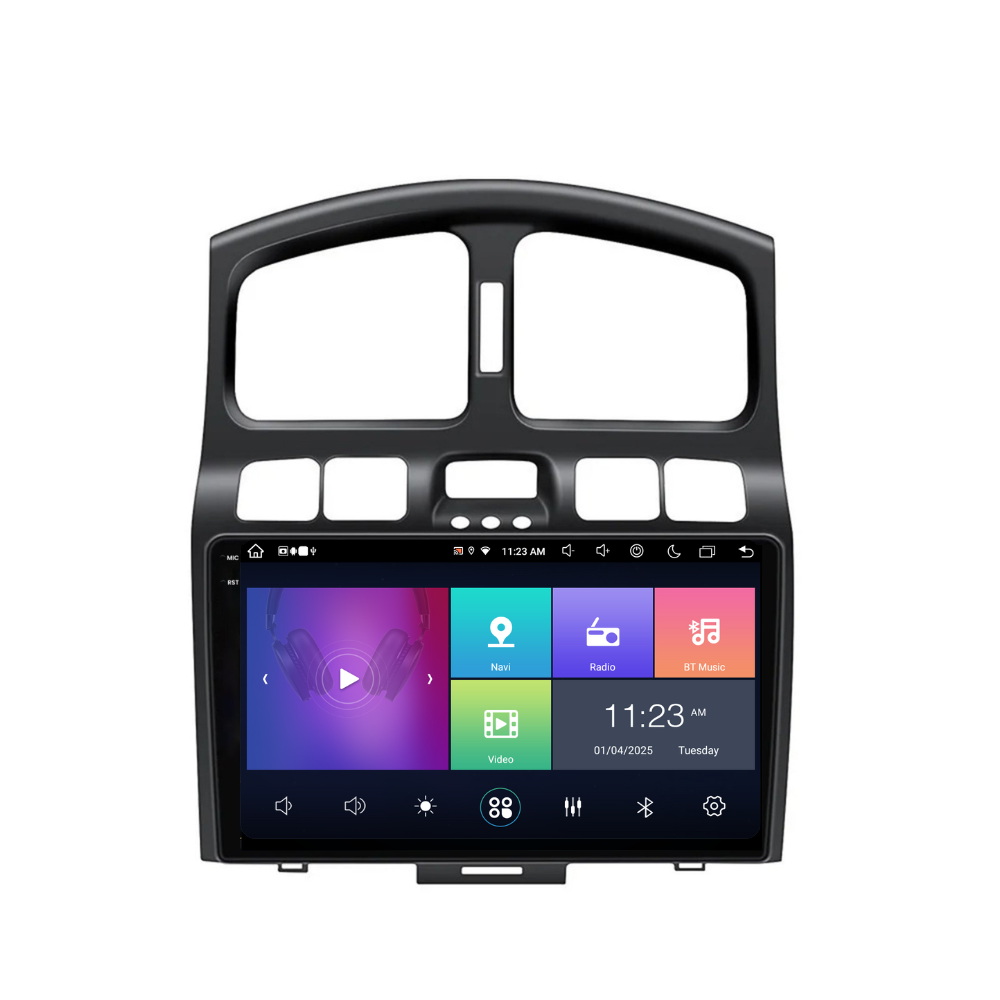 Navigatie Hyundai Santa Fe (2000-2006), Ecran 9 inch, 8GB 256GB, 8-core [5]
