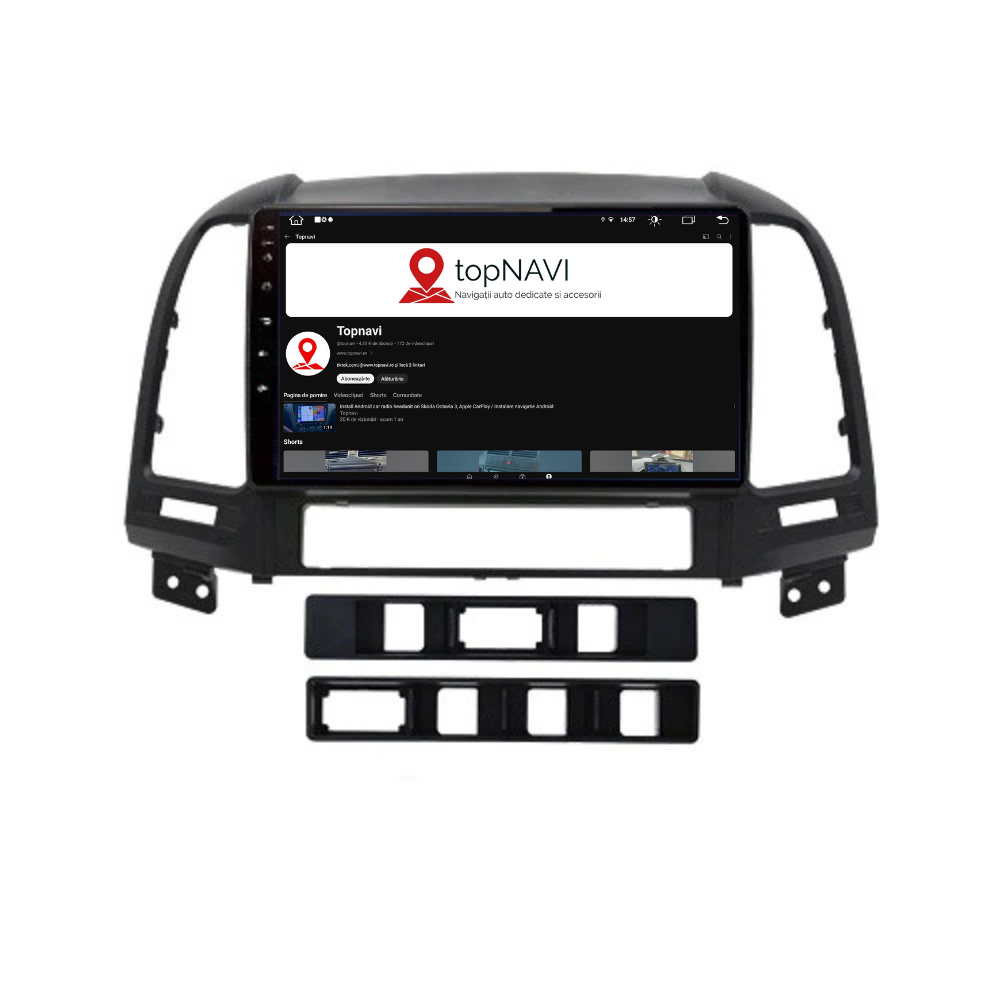 Navigatie Hyundai Santa Fe (2006-2013), Ecran 9 inch, 1GB 32GB [2]