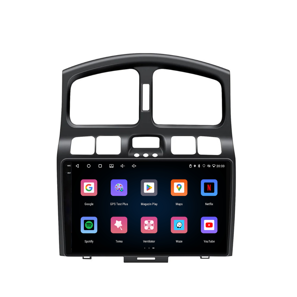 Navigatie Hyundai Santa Fe (2000-2006), Ecran 9 inch, 4GB 64GB, 4-core [3]