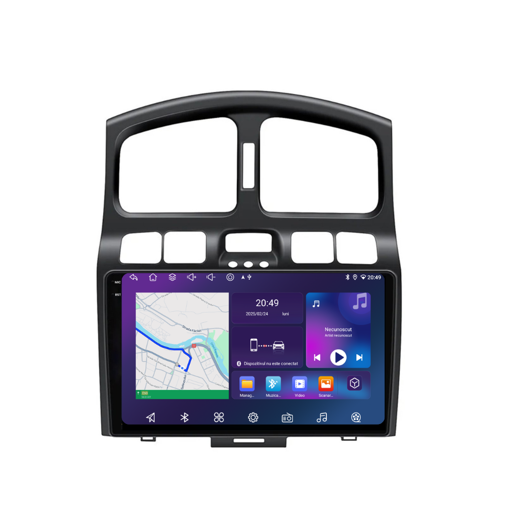 Navigatie Hyundai Santa Fe (2000-2006), Ecran 9 inch, 4GB 64GB, 8-core [4]