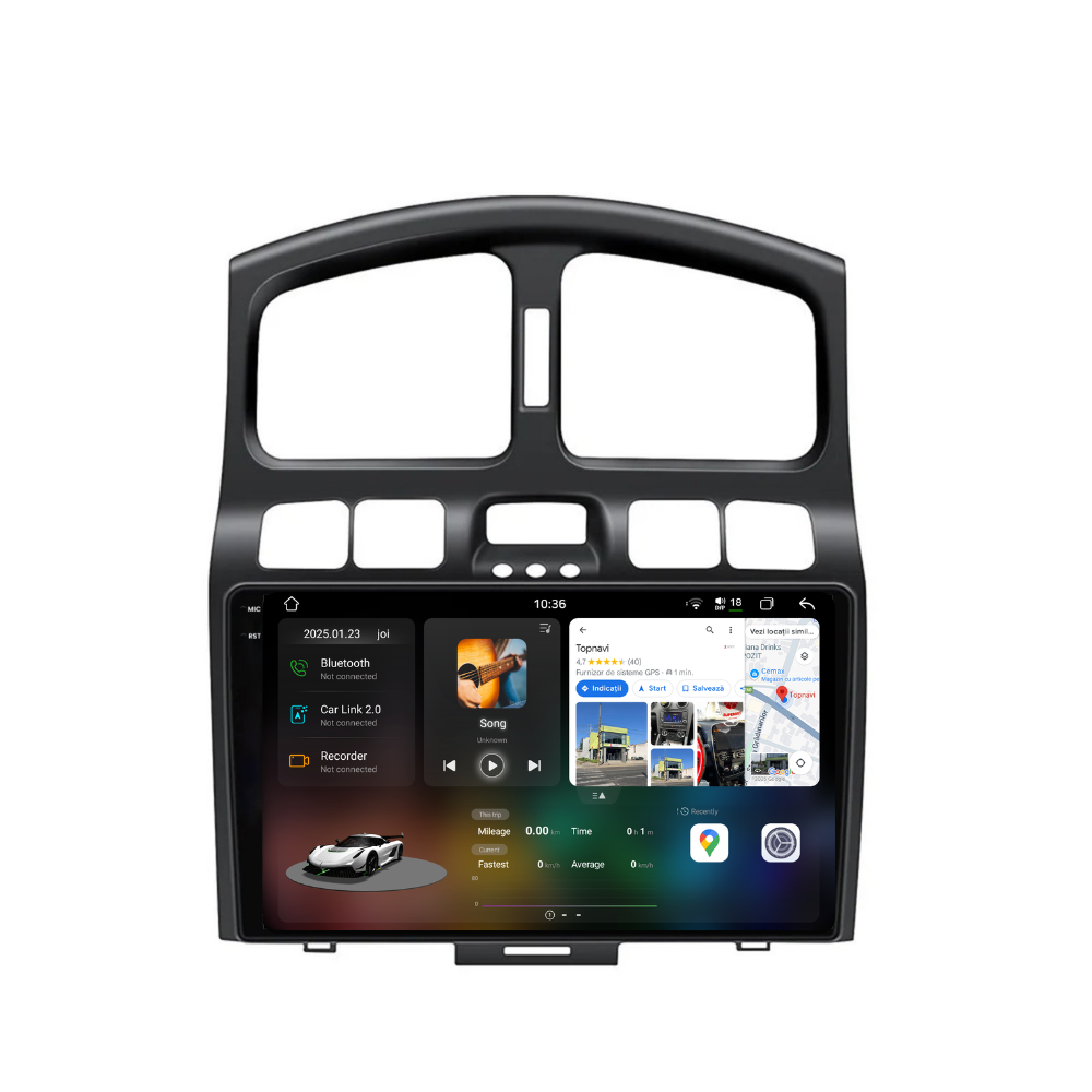 Navigatie Hyundai Tucson (2006-2010), Ecran 10 inch 2K, 12GB RAM 256GB, 8-core [1]