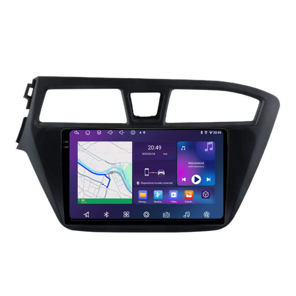 Navigatie Hyundai I20 (2014-2018), Ecran 9 inch, 4GB RAM 64GB, 8-core [6]
