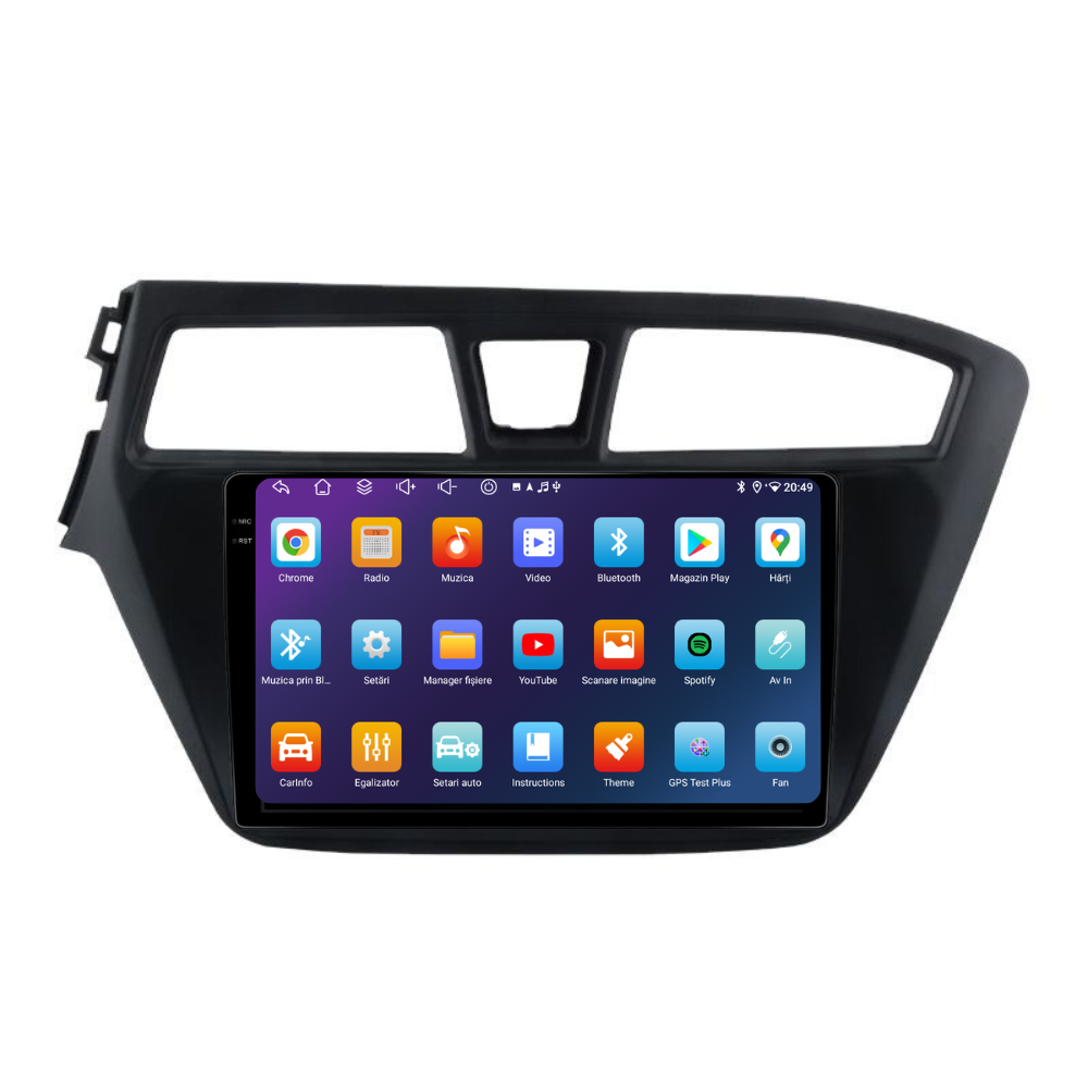Navigatie Hyundai I20 (2014-2018), Ecran 9 inch, 6GB RAM 128GB, 8-core [6]