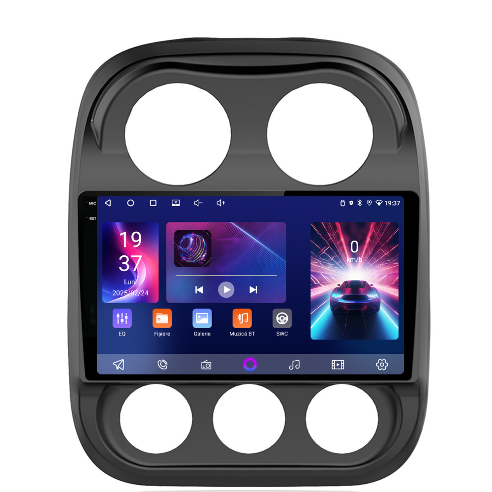 Navigatie Jeep Compass (2010-2016), Ecran 10 inch, 4GB RAM 64GB, 4-core [2]