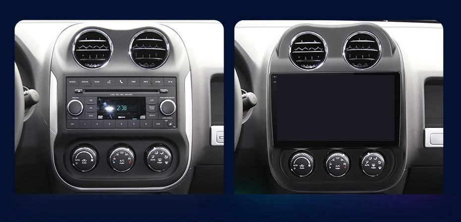 Navigatie Jeep Compass (2010-2016), Ecran 10 inch, 8GB RAM 256GB, 8-core [8]