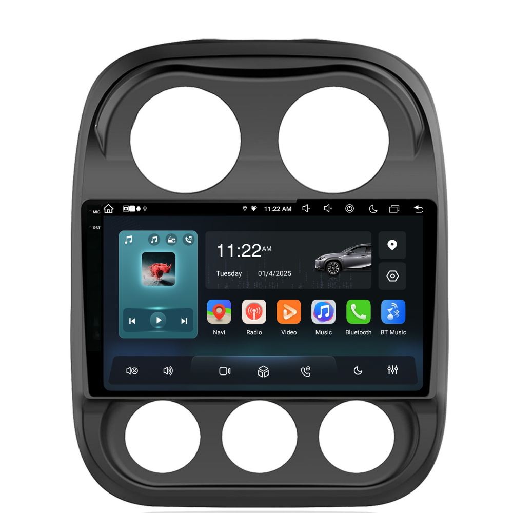 Navigatie Jeep Compass (2010-2016), Ecran 10 inch, 8GB RAM 256GB, 8-core [4]