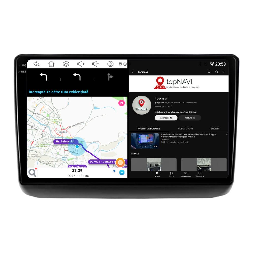 Navigatie Jeep Grand Cherokee (2014-2021), Ecran 9 inch, 6GB RAM 128GB, 8-core [5]