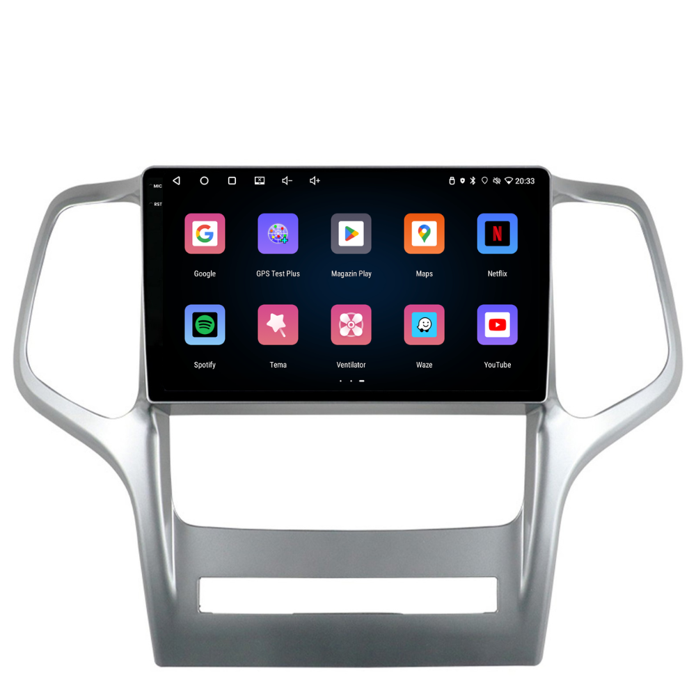 Navigatie Jeep Grand Cherokee (2010-2014), Ecran 9 inch, 4GB RAM 64GB, 8-core [2]