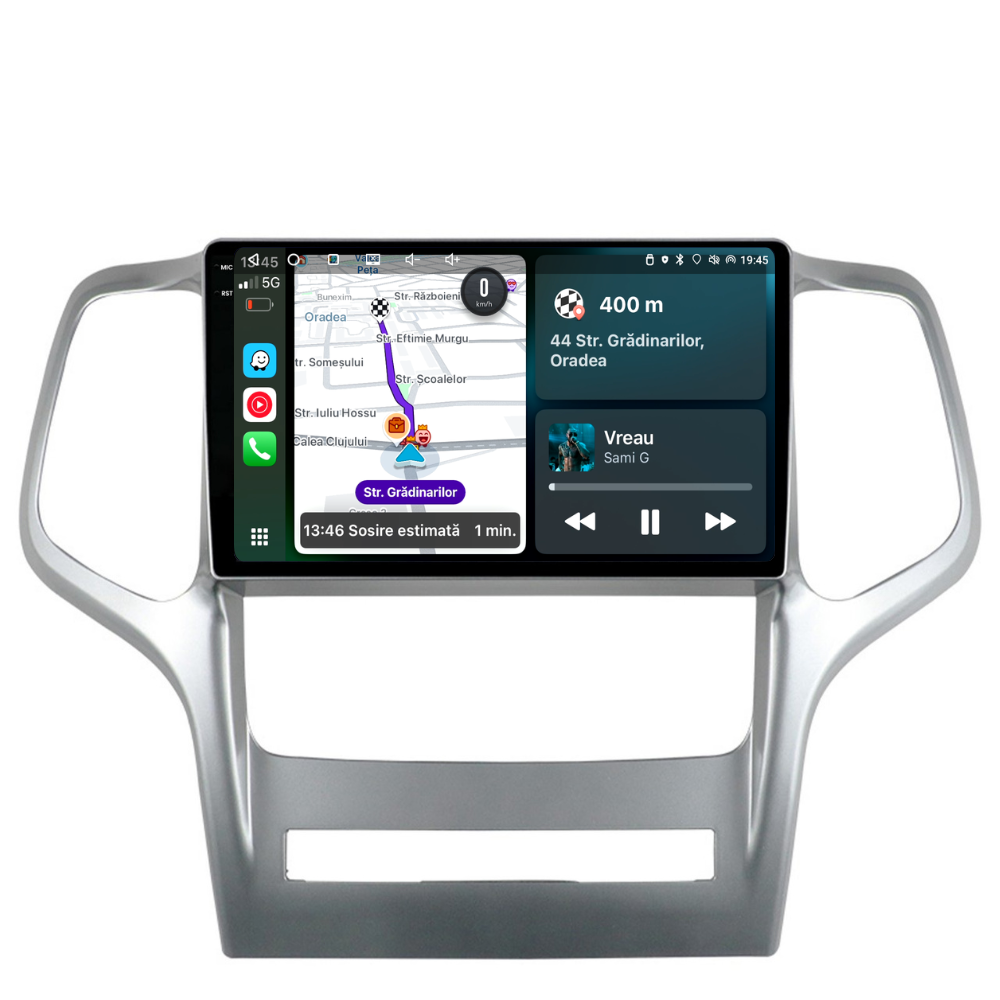 Navigatie Jeep Grand Cherokee (2010-2014), Ecran 9 inch, 6GB RAM 128GB, 8-core [2]