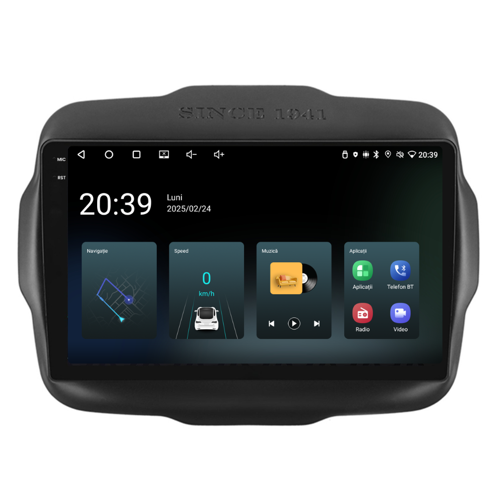 Navigatie Jeep Renegade (2016-2020), Ecran 9 inch, 2GB RAM 32GB [5]