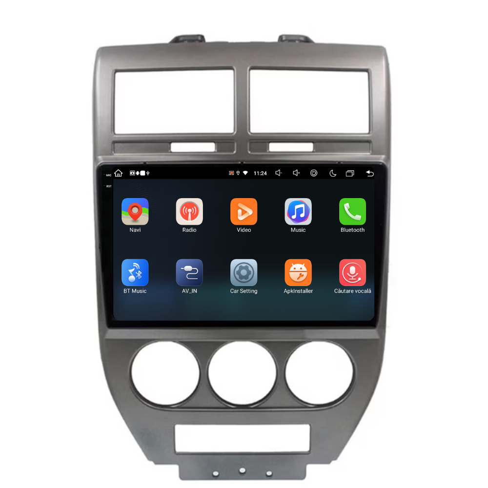 Navigatie Jeep Compass (2006-2010), Ecran 9 inch, 8GB RAM 256GB, 8-core [3]