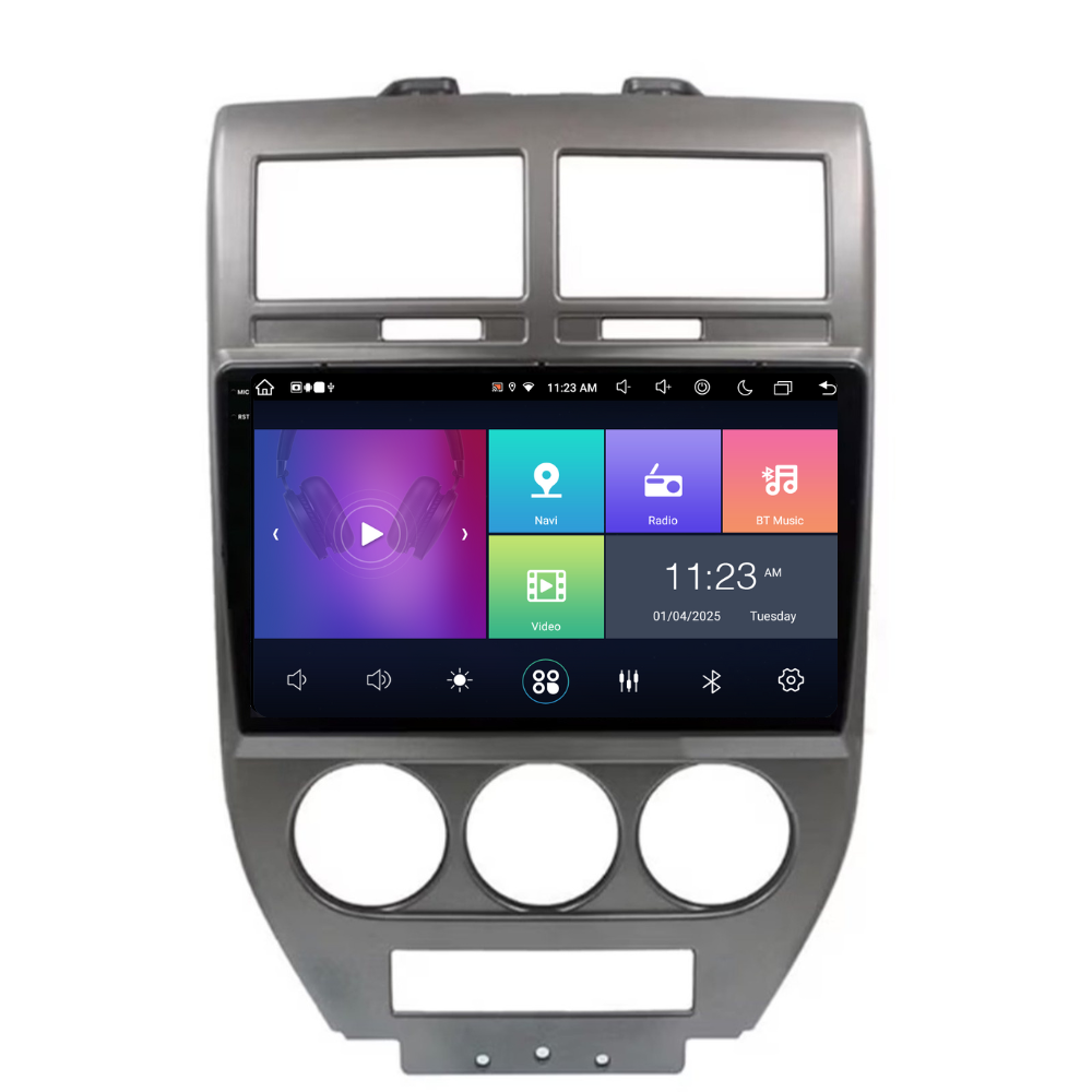 Navigatie Jeep Compass (2006-2010), Ecran 9 inch, 8GB RAM 256GB, 8-core [5]