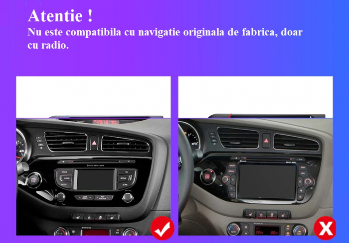 Navigatie Kia Ceed 2 (2012-2018), Ecran 9 inch, 8GB RAM 256GB, 8-core [8]