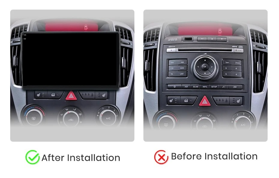 Navigatie Kia Ceed (2006-2012), Ecran 9 inch, 8GB RAM 256GB, 8-core [2]