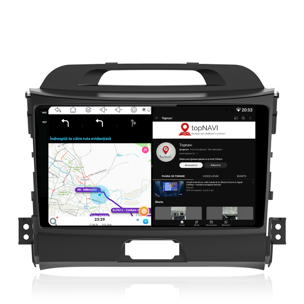 Navigatie Kia Sportage (2010-2016), Ecran 9 inch, 6GB RAM 128GB, 8-core [5]