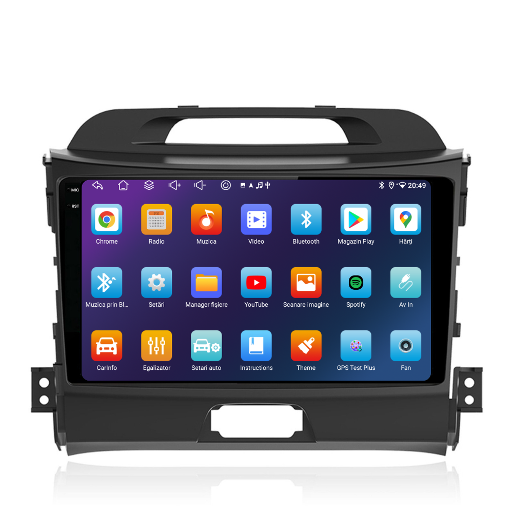 Navigatie Kia Sportage (2010-2016), Ecran 9 inch, 6GB RAM 128GB, 8-core [6]