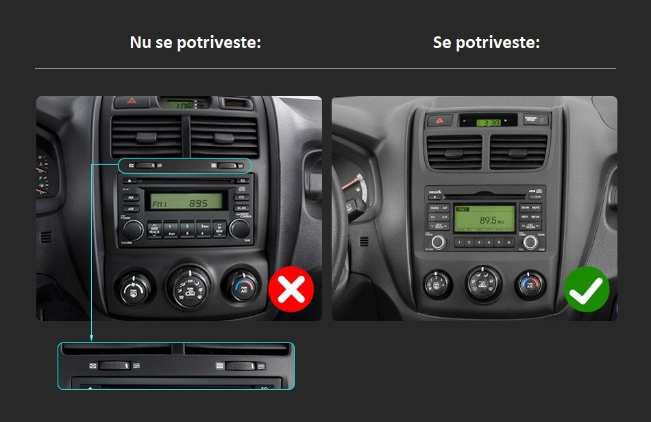 Navigatie Kia Sportage (2010-2016), Ecran 9 inch, 1GB RAM 32GB [2]