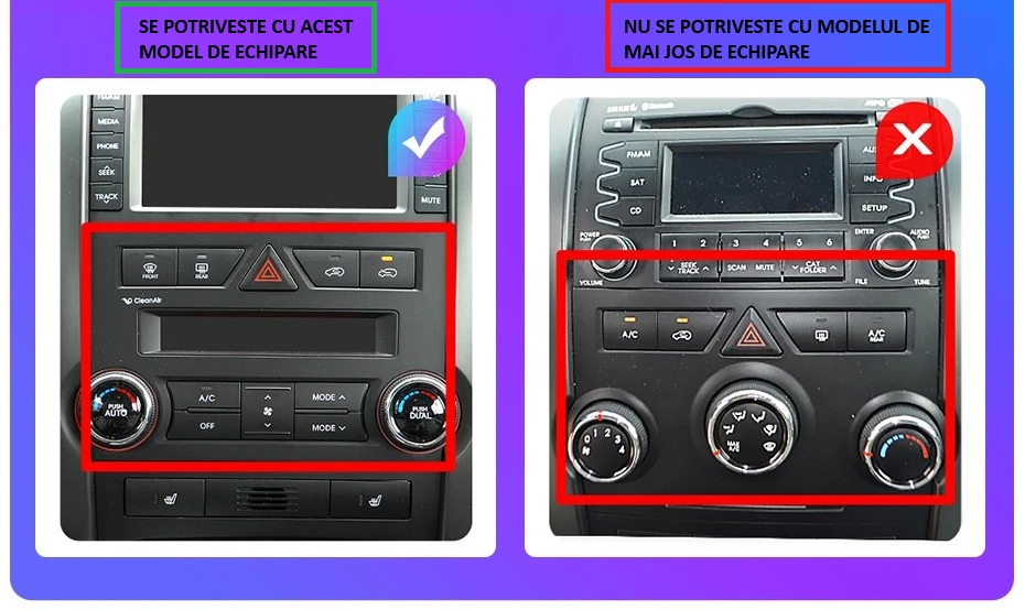 Navigatie Kia Sorento (2009-2012), Ecran 9 inch, 8GB RAM 256GB, 8-core [2]
