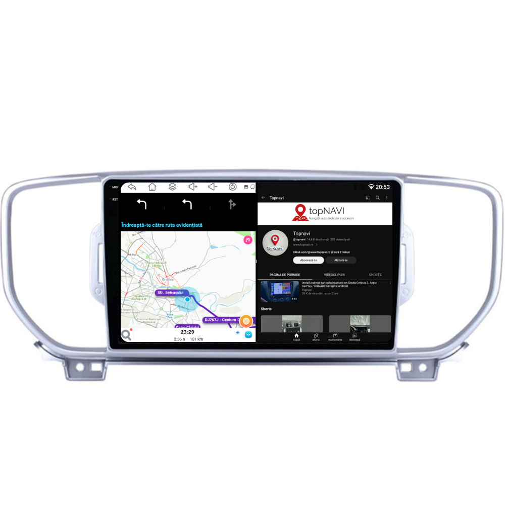 Navigatie Kia Sportage (2016-2021), Ecran 9 inch, 4GB RAM 64GB, 8-core [4]