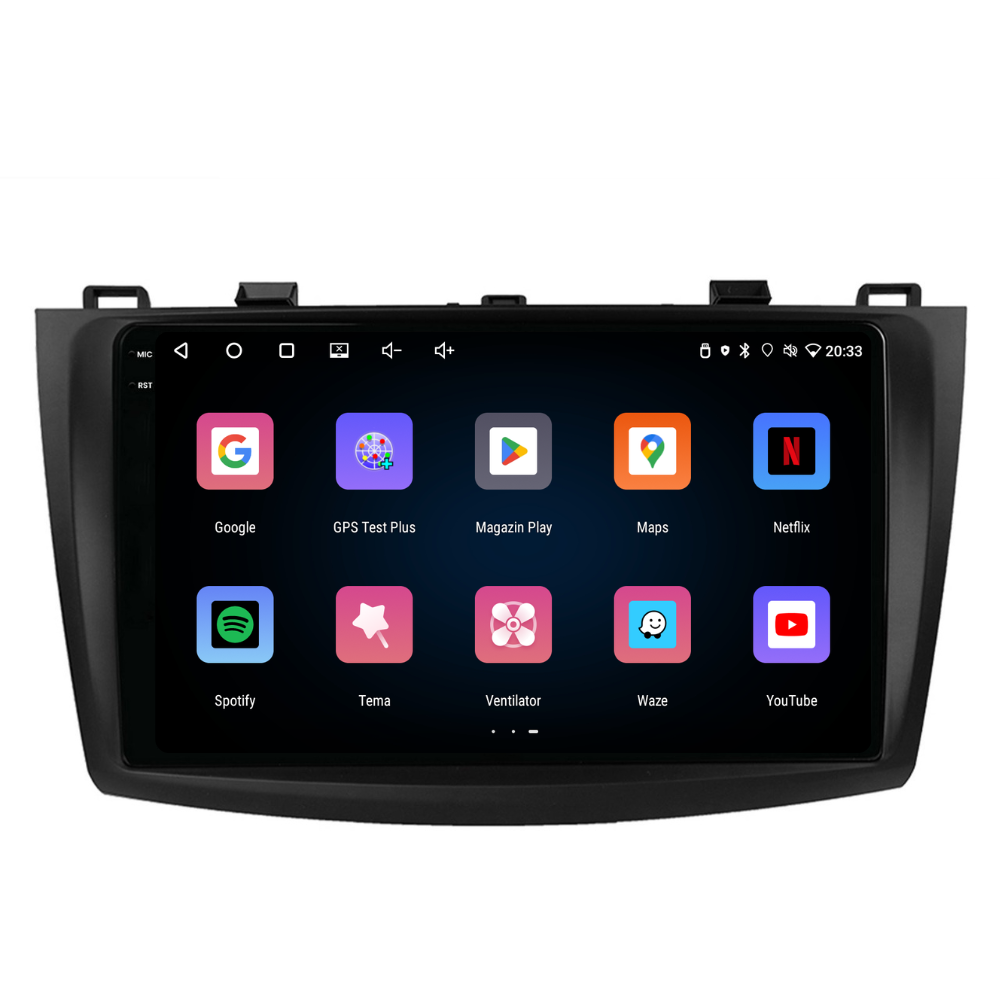Navigatie Mazda 3 (2009-2013), Ecran 9 inch, 4GB RAM 64GB, 4-core [3]
