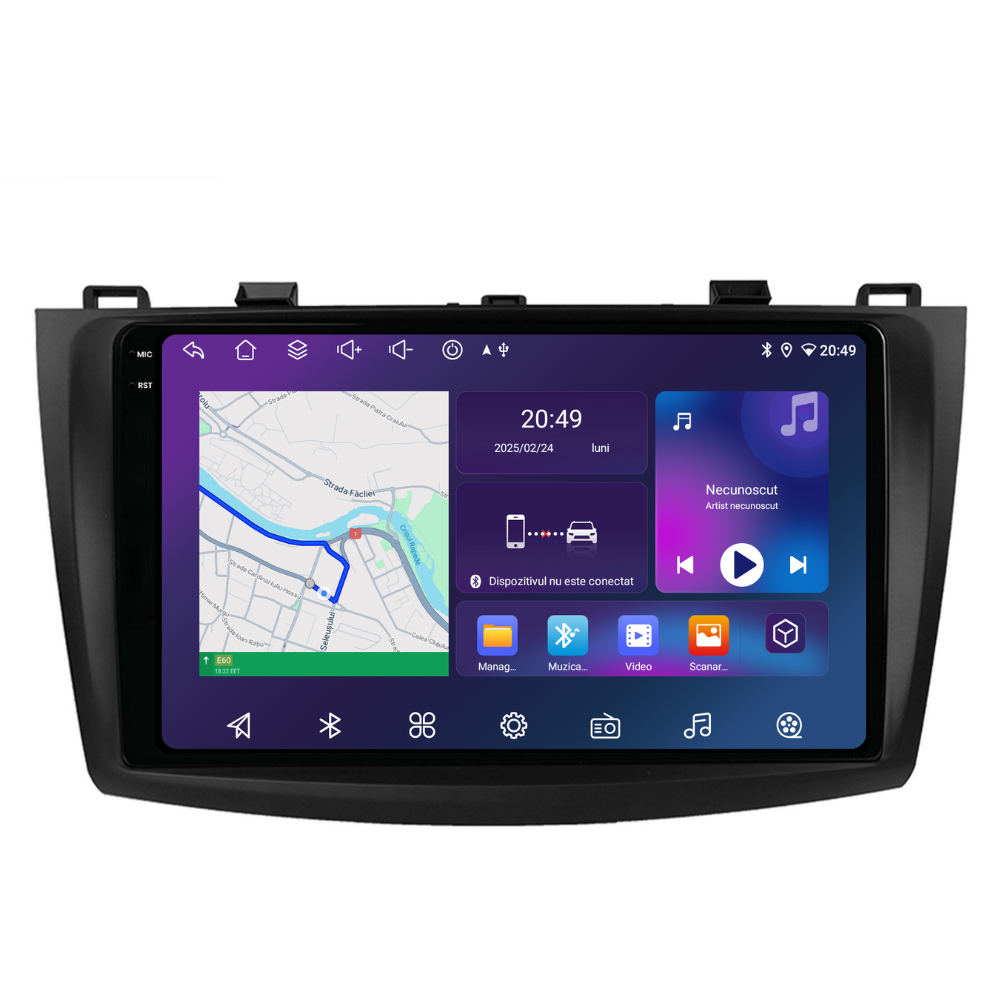 Navigatie Mazda 3 (2009-2013), Ecran 9 inch, 4GB RAM 64GB, 8-core [5]
