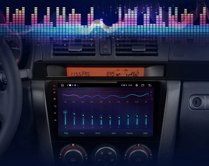 Navigatie Mazda 3 (2004-2008), Ecran 9 inch, 1GB RAM 32GB [6]