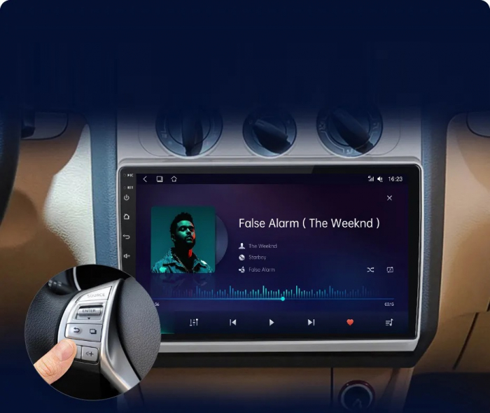 Navigatie VW Touran (2003-2010), Android, Ecran 10 inch, 6GB RAM 128GB [7]