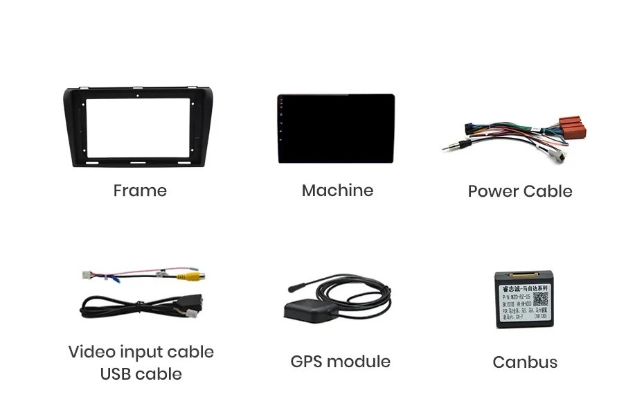 Navigatie Mazda 3 (2004-2008), Ecran 9 inch, 1GB RAM 32GB [7]